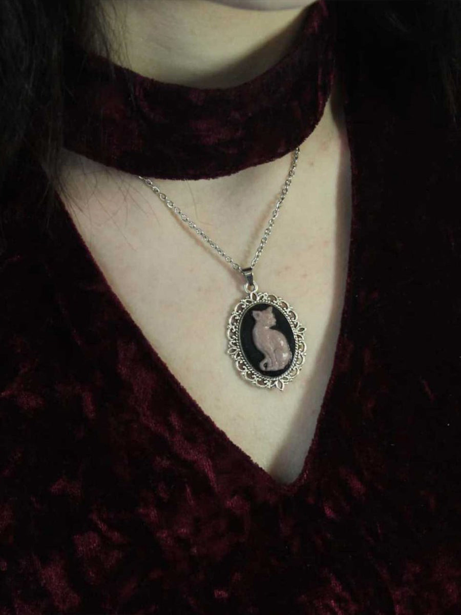 Mooncat Necklace