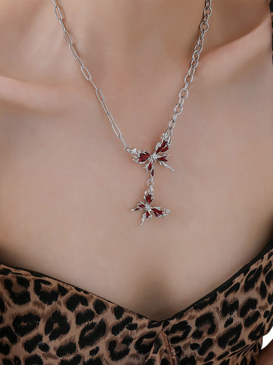 Infernal Butterflies Necklace