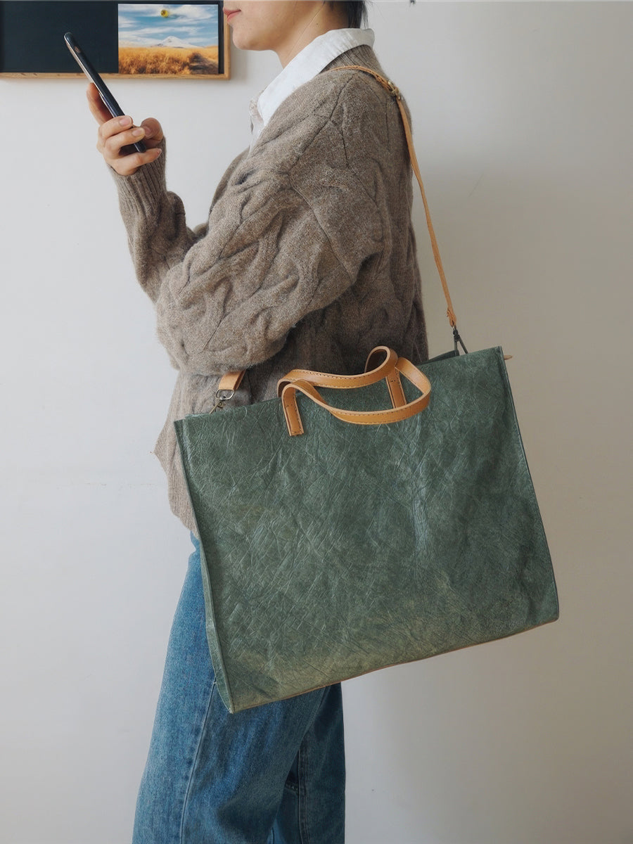 Crinkle Tote Bag