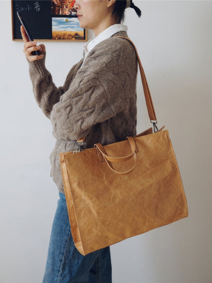 Crinkle Tote Bag