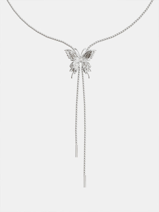 Butterfly Path Bolo Necklace