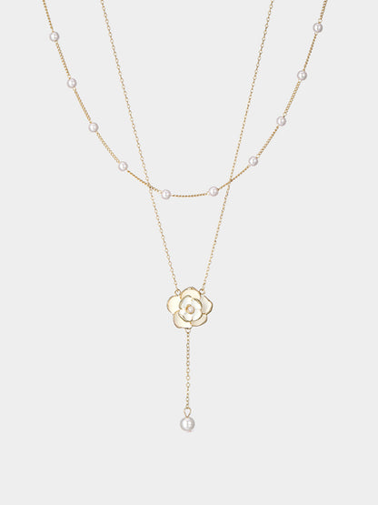 Camellia Path Necklace