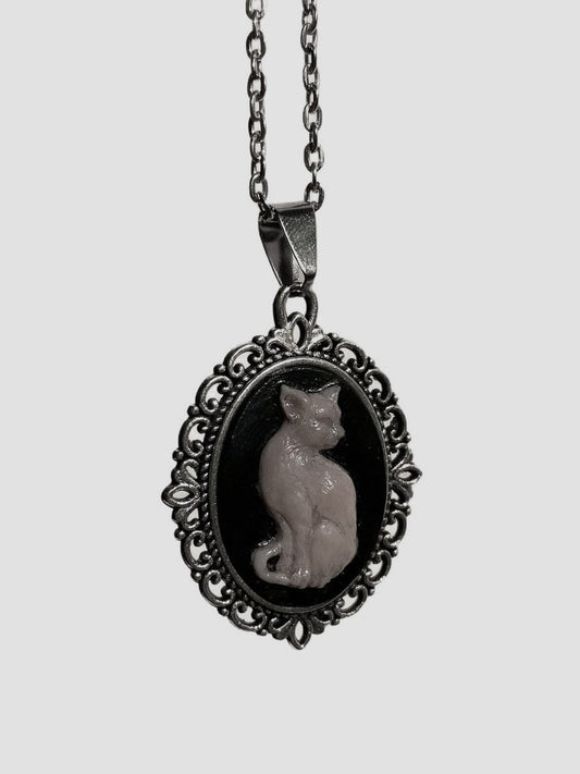 Mooncat Necklace