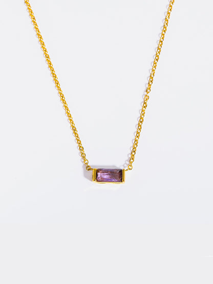 Aurora Birthstone Necklace