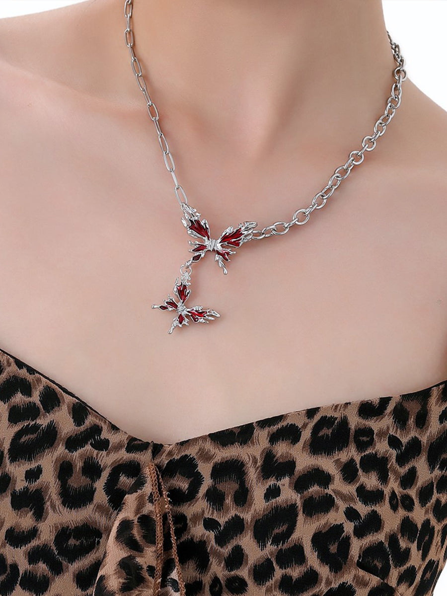 Infernal Butterflies Necklace