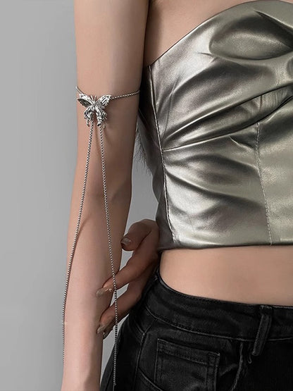 Butterfly Path Bolo Necklace