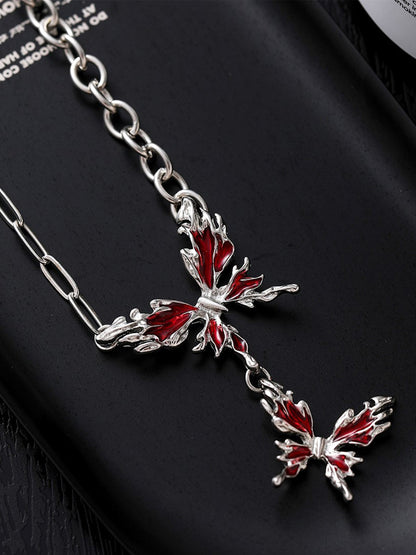 Infernal Butterflies Necklace