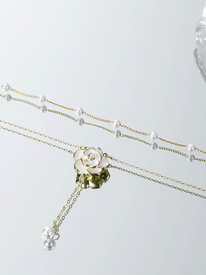 Camellia Path Necklace
