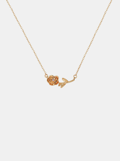 Flora Birthstone Necklace